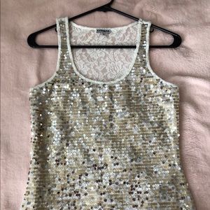 Sequin top